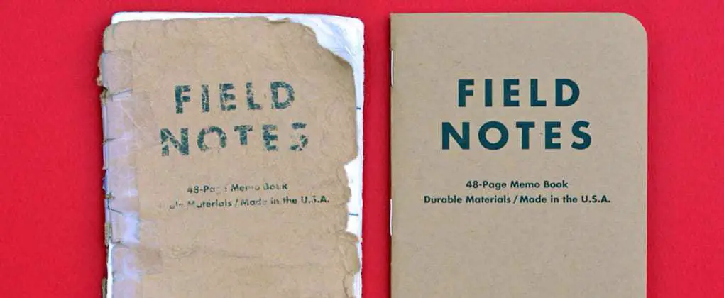 field notes original notebook